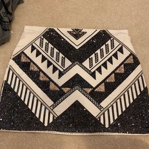 Sequin Skirt